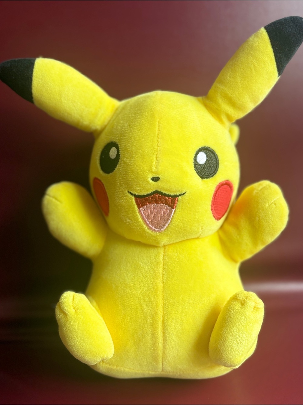 Official Pokémon Pikachu 8" Plush WCT Wicked Cool Toys